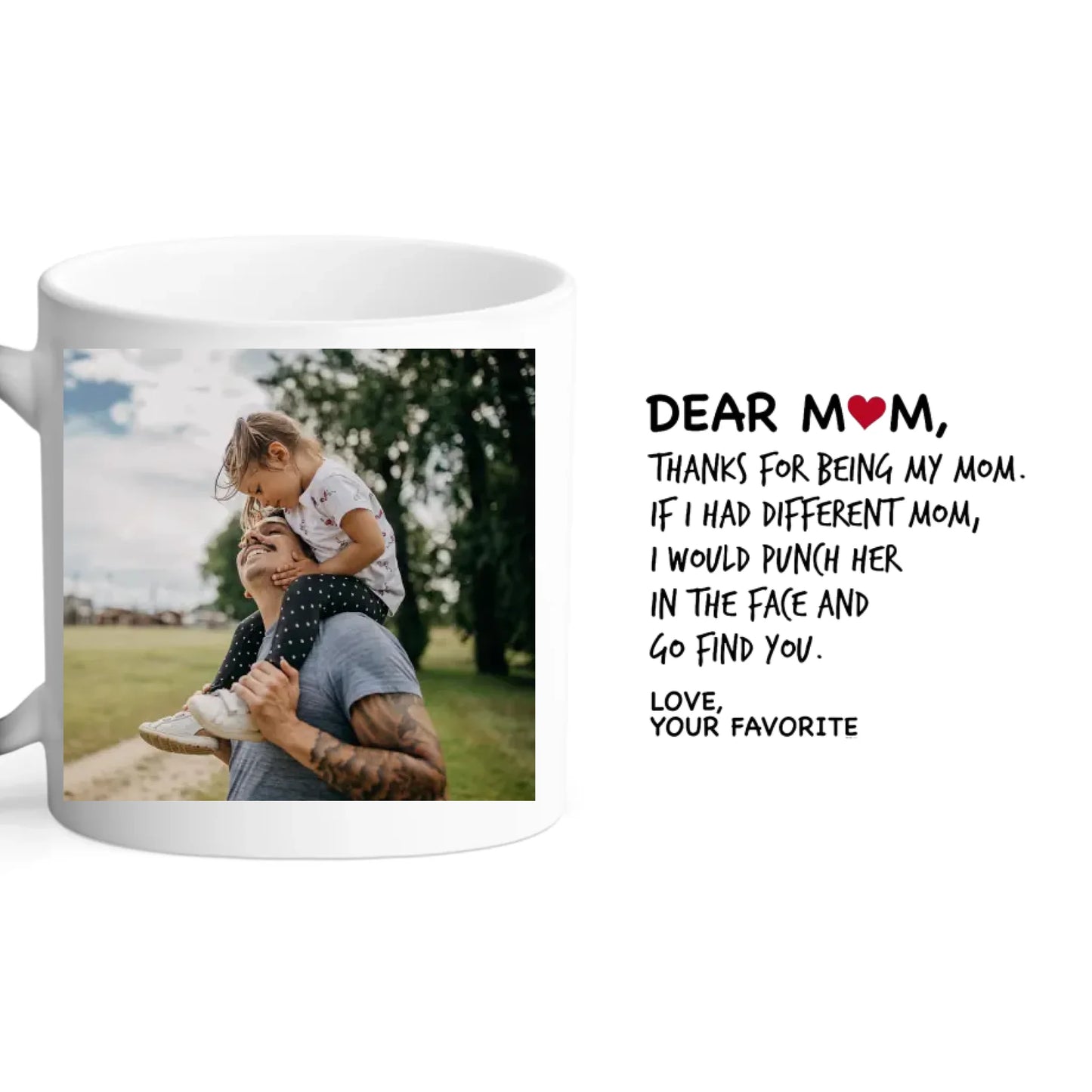 Picture-Perfect Multi Photo Color Changing Mug