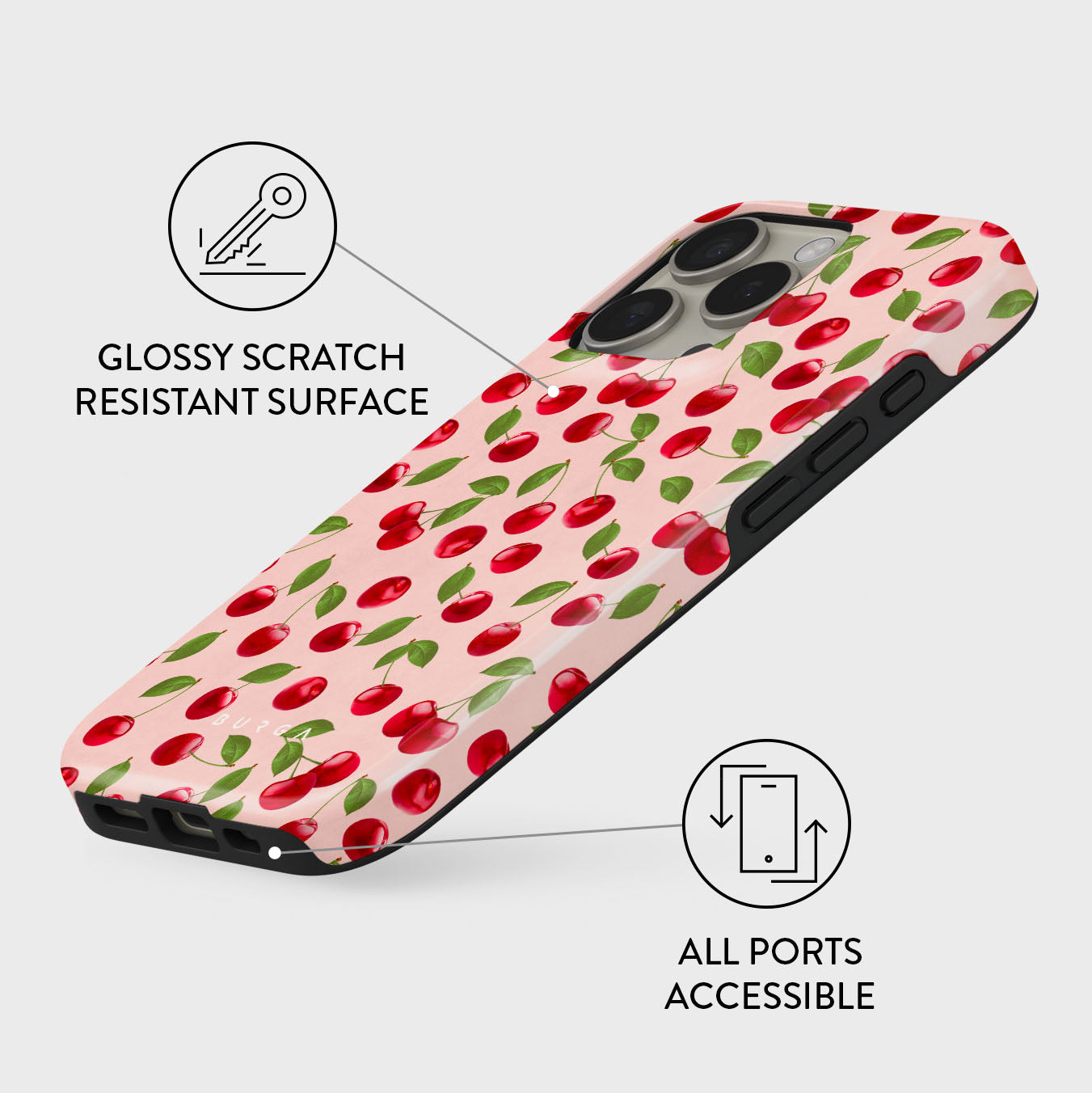 BURGA Phone case - Afternoon Treat