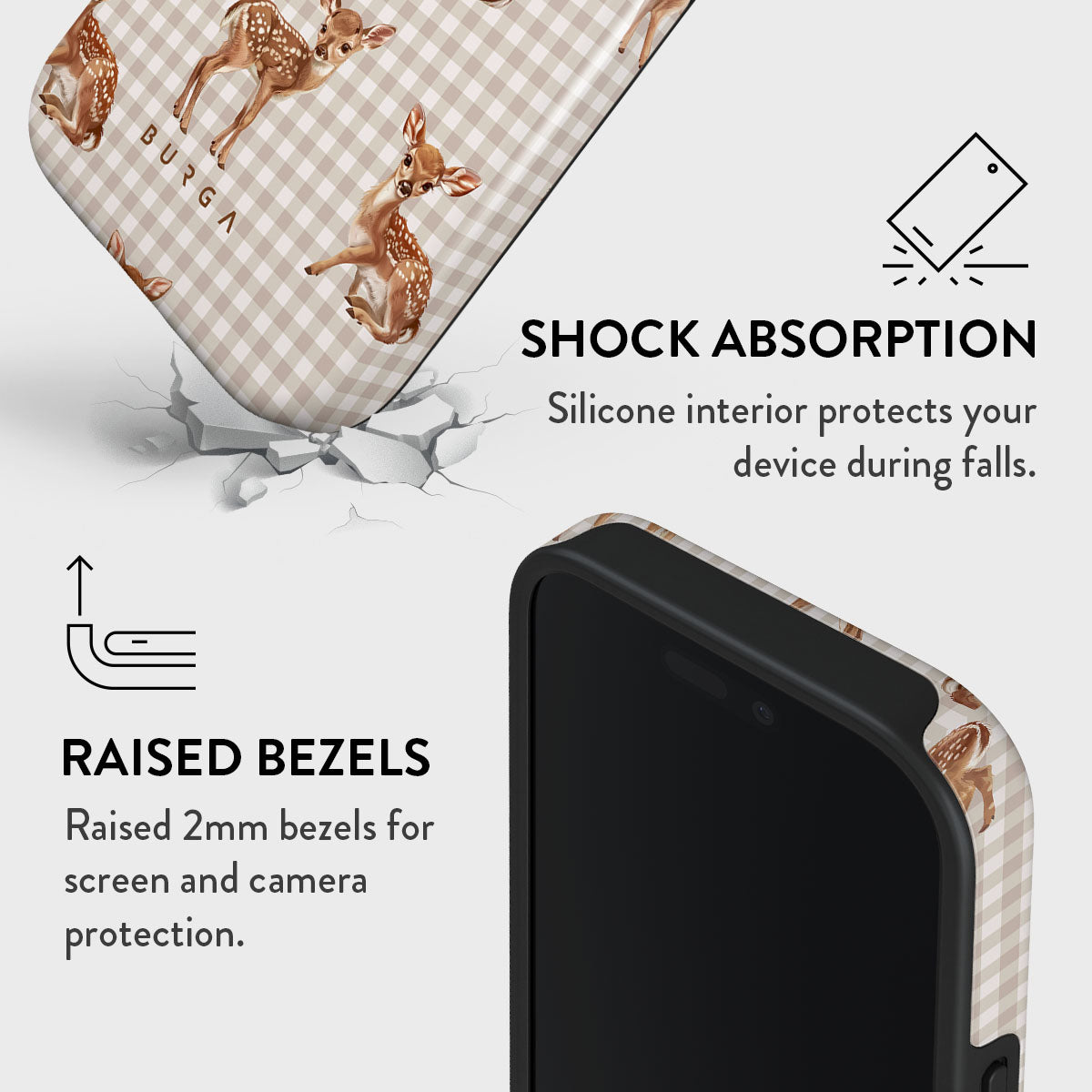 BURGA Phone case - Bambi