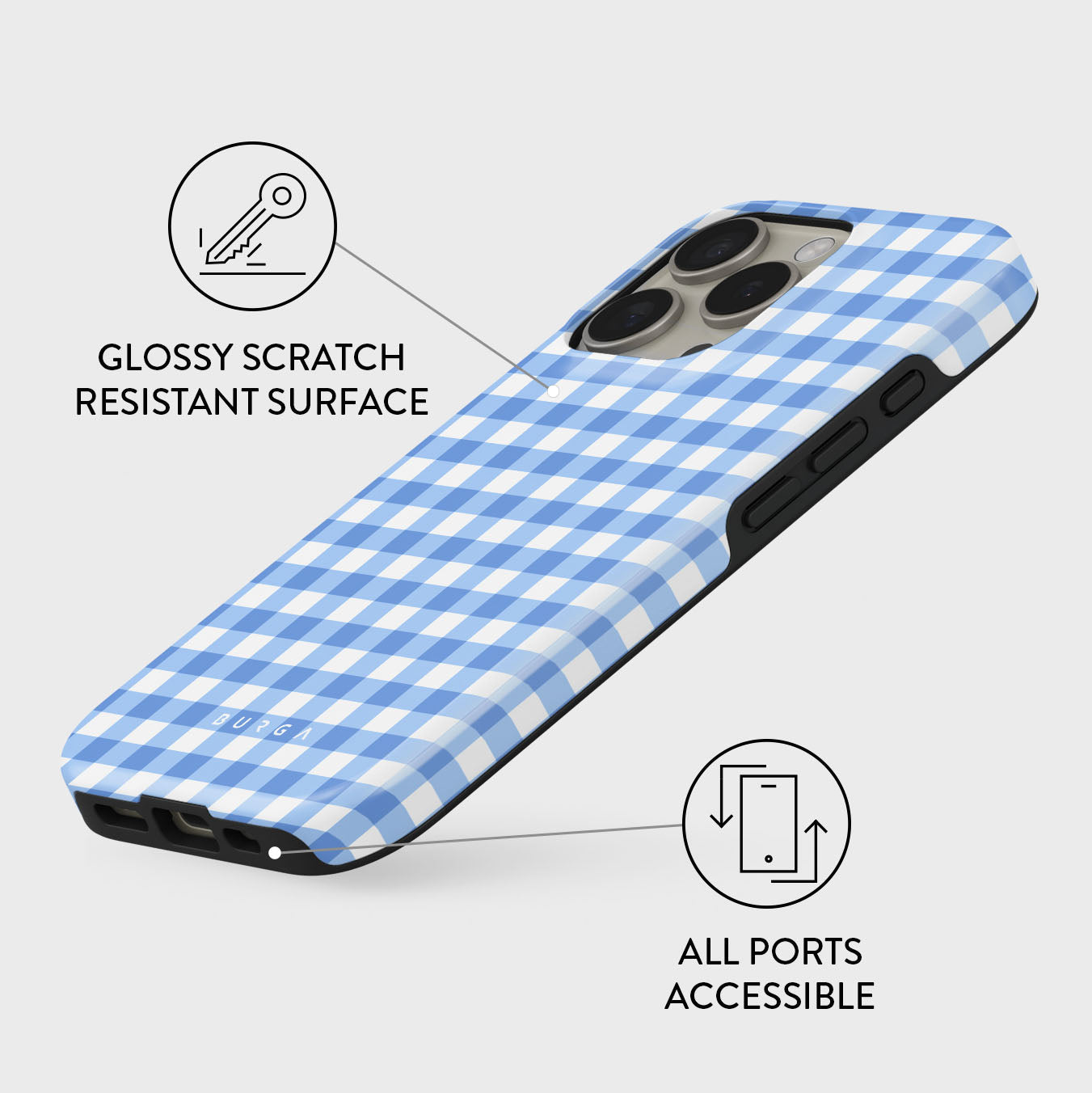 BURGA Phone case -  Lovely Day