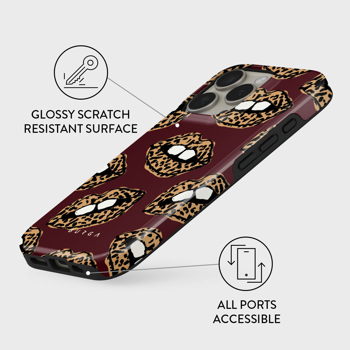 BURGA Phone case - Wild Card