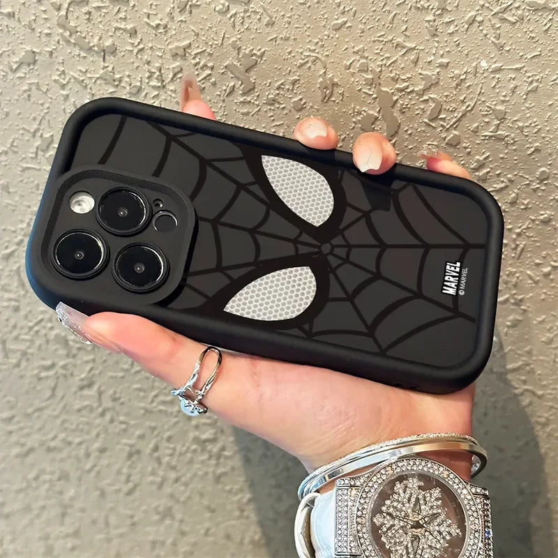 Cool Spider Man Plain Multi Step TPU Soft Phone Case