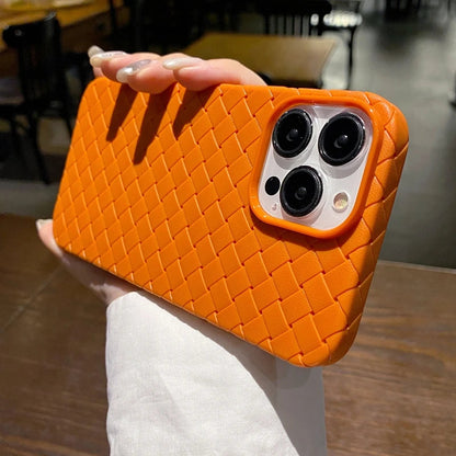 Luxury Woven Pattern Phone Case