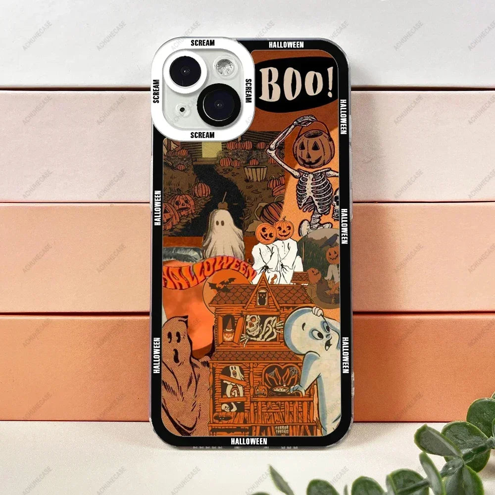 Halloween Ghost Pumpkin Monster Phone Case