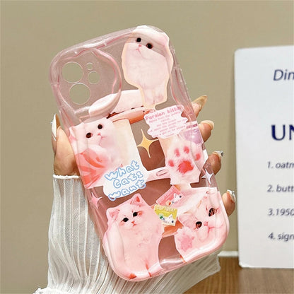 Lovely Cat Pink Phone Case