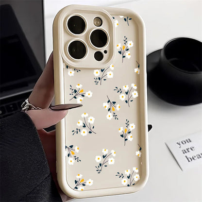 Floral Shockproof Cover Phone Case