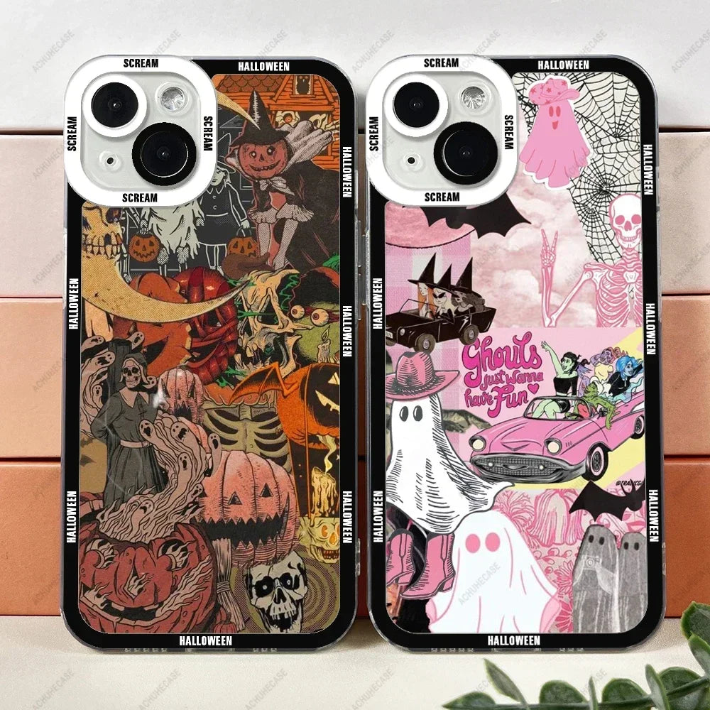 Halloween Ghost Pumpkin Monster Phone Case