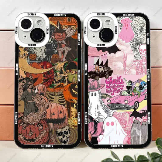 Halloween Ghost Pumpkin Monster Phone Case