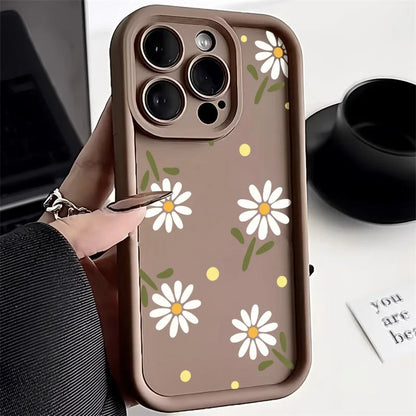 Floral Shockproof Cover Phone Case