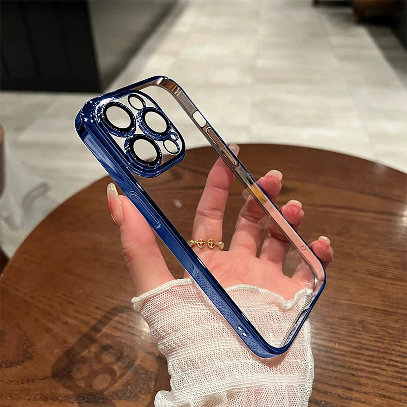 Plating Clear Phone Case