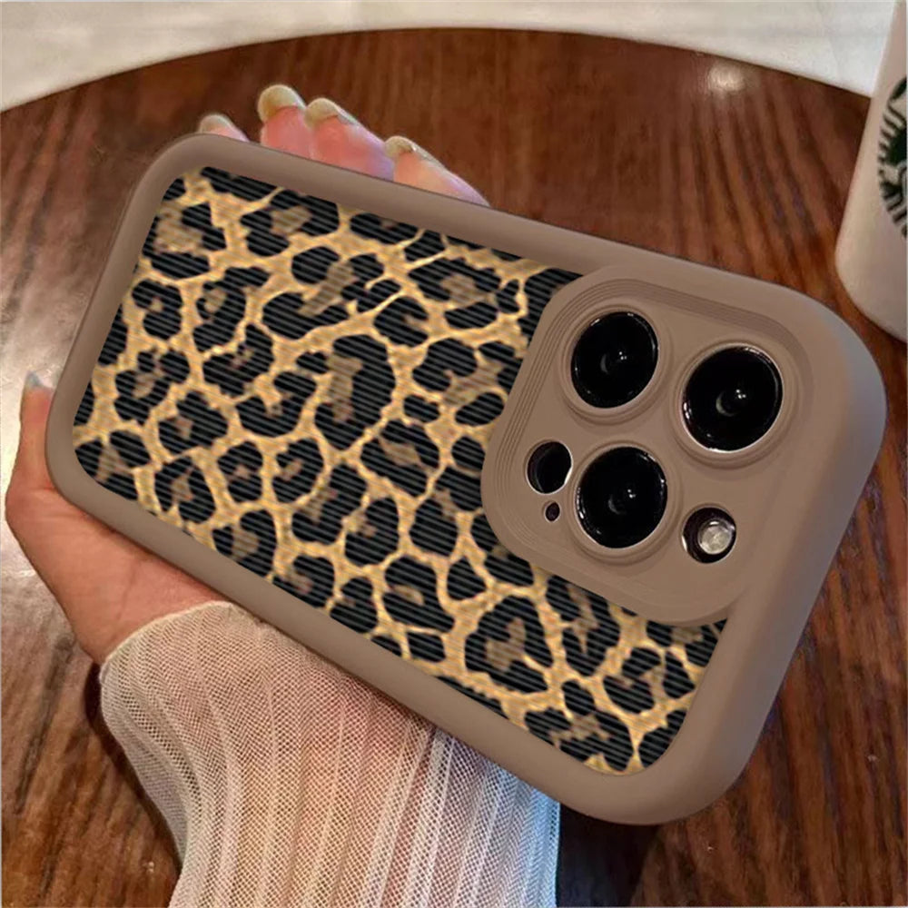 Leopard Print Pattern Phone Case