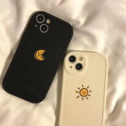 Simple Sun Moon Phone Case