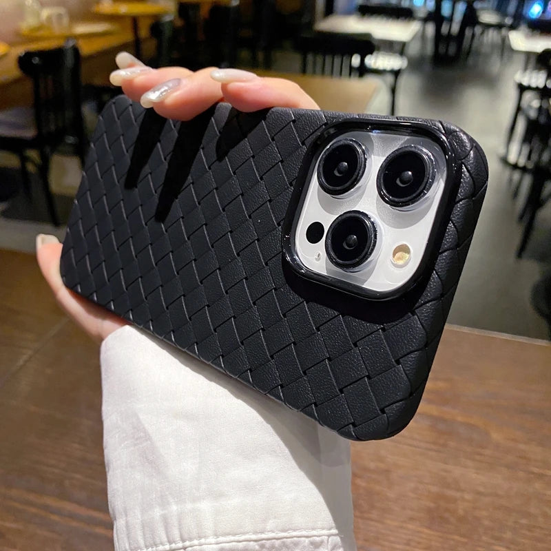 Luxury Woven Pattern Phone Case