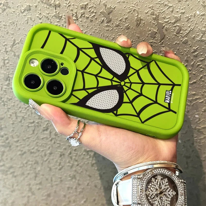 Cool Spider Man Plain Multi Step TPU Soft Phone Case