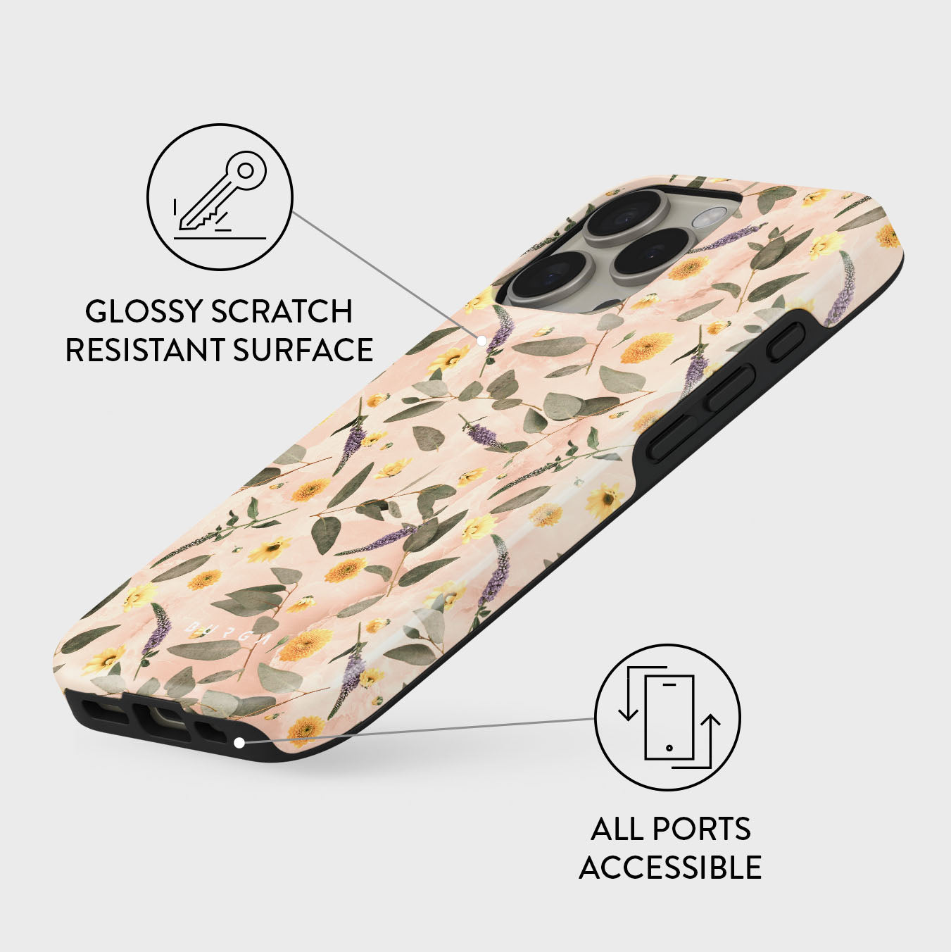 BURGA Phone case - Sunday Brunch