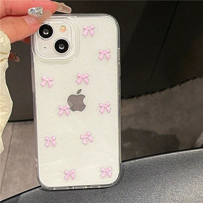 Cute Pink Bowknot Phone Case