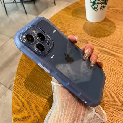 Shockproof Silicone Bumper Clear Phone Case