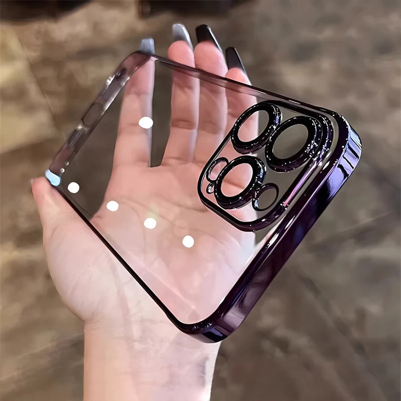 Plating Clear Phone Case