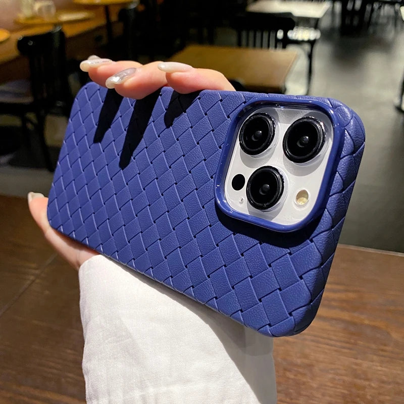 Luxury Woven Pattern Phone Case