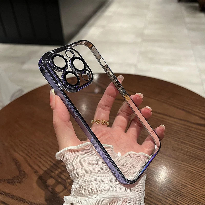 Plating Clear Phone Case