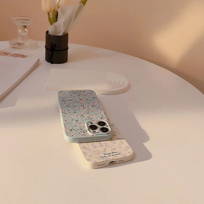 Retro Shattered Flowers Phone Case