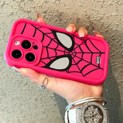 Cool Spider Man Plain Multi Step TPU Soft Phone Case