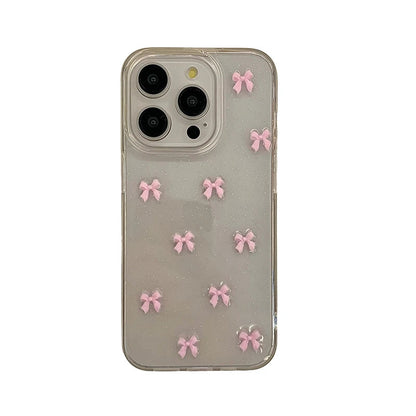 Cute Pink Bowknot Phone Case