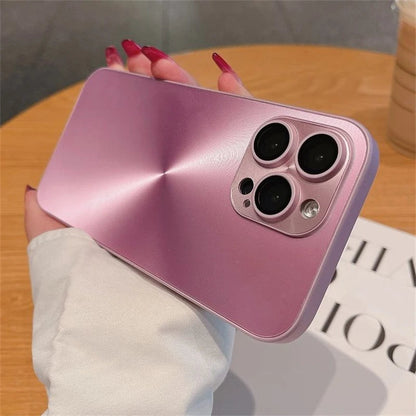 Laser Aurora CD Pattern Matte Phone Case 16