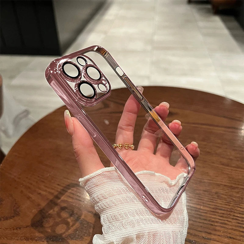 Plating Clear Phone Case